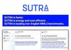 TWO Platforms Break Down Language Barriers with SUTRA, Next-Gen Multilingual AI
