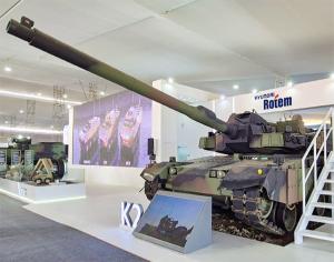 Hyundai Rotem Exhibits K2 Tank at SITDEF in Peru