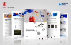 현대제철 홈페이지, 레드닷 디자인 어워드 본상 첫 수상