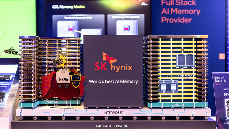SK Hynix's AI Memory Package Showcased at Intel AI Summit Seoul 2025