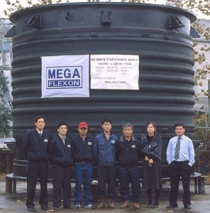 Offering the best expansion joints in the world: Megaflexon Co., Ltd.