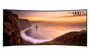 Samsung unveils the world’s first, largest and most curved 105” Curved UHD TV