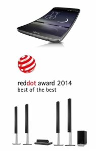 LG Shines in Design at Red Dot Awards 2014