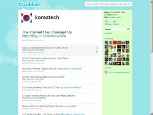 Korean Celebrities, Politicians Tweeting like Birds